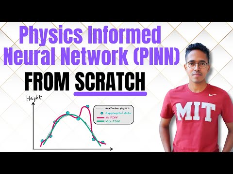 Physics Informed Neural Networks explained for beginners | From scratch implementation and code