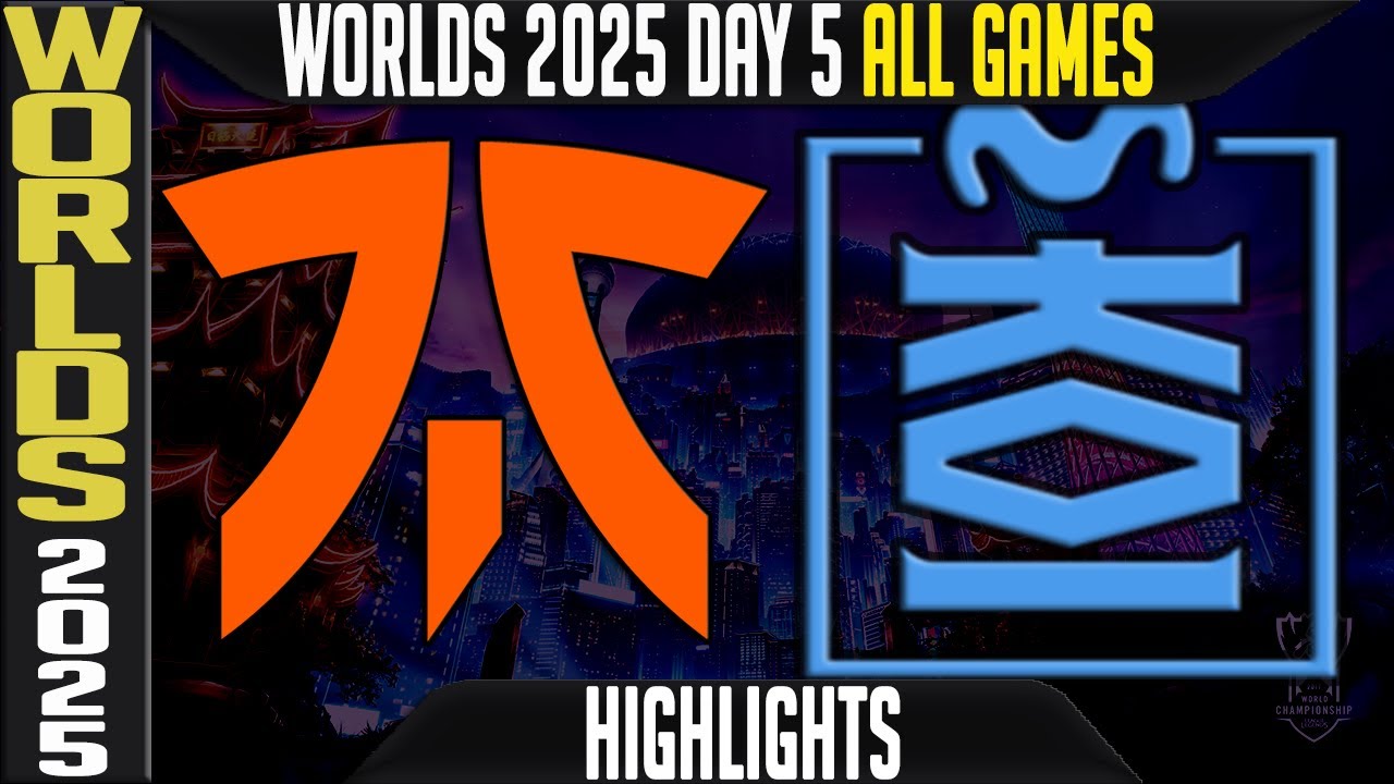 Epic Clash! FNC vs MKOI Highlights | Worlds 2025 Day 5 Swiss Stage 🎮