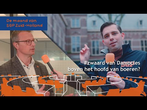 Zwaard van Damocles boven het hoofd van boeren? | Maandjournaal SGP Zuid-Holland #2
