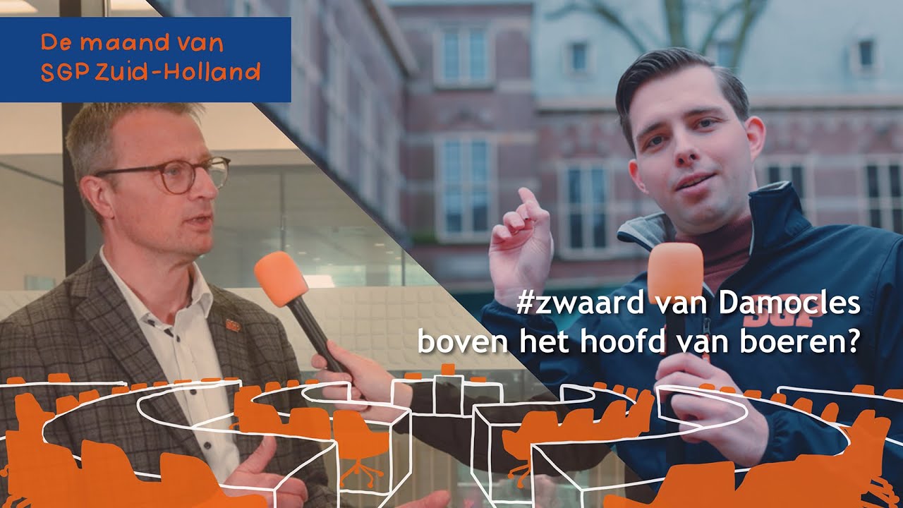 Zwaard van Damocles boven Zuid-Hollandse boeren? | Maandjournaal SGP Zuid-Holland #2