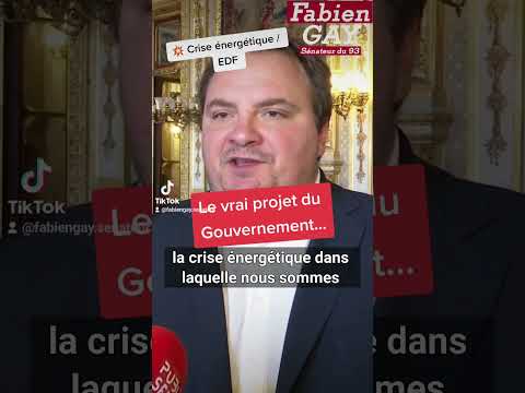 #EDF Le vrai projet du Gouvernement...