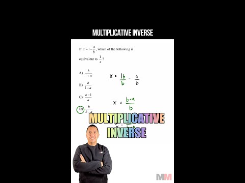 Multiplicative Inverse of an Expression