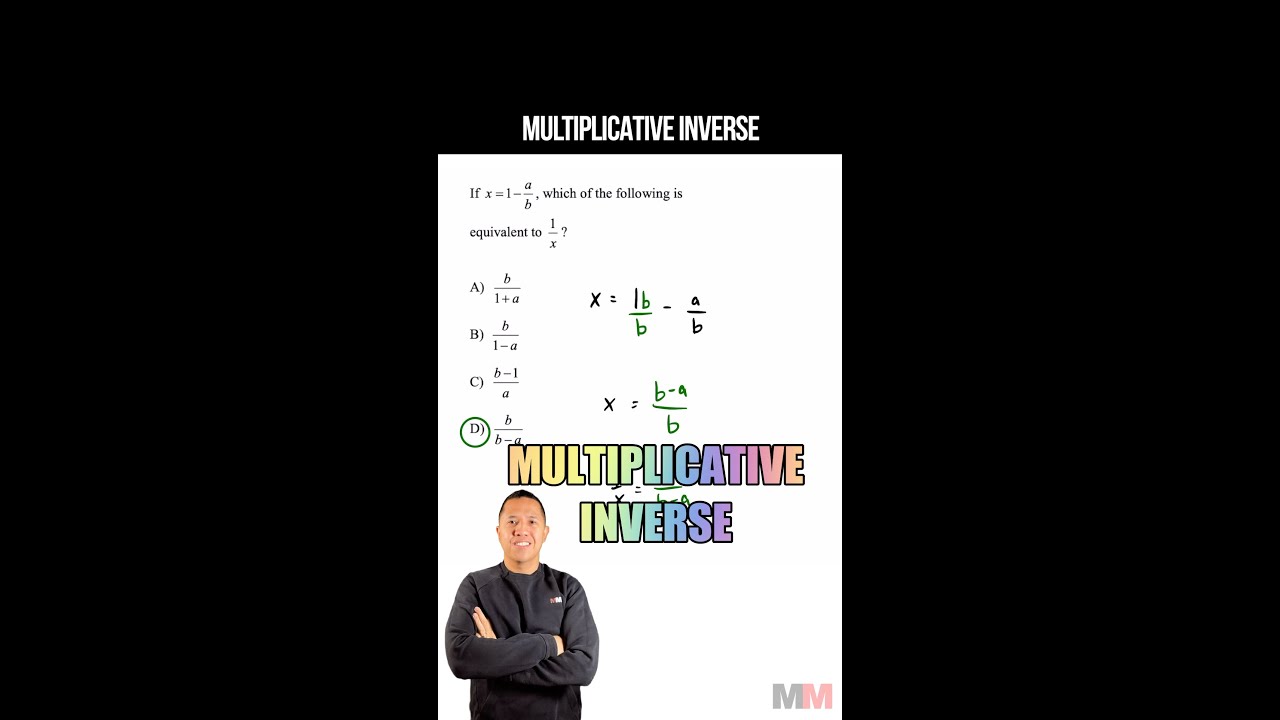 Understanding the Multiplicative Inverse of an Expression