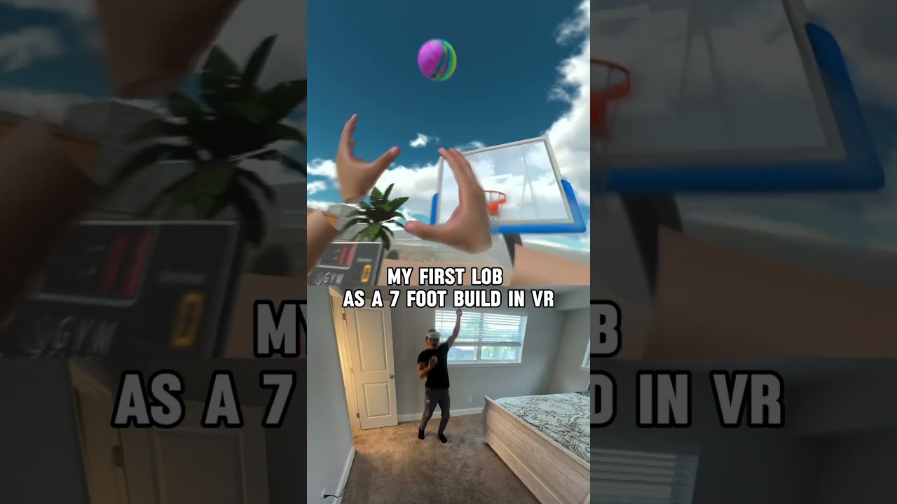 Dominating VR Basketball as a 7-Footer 🏀