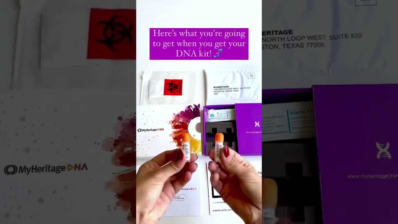 Contents of Your MyHeritage DNA Kit