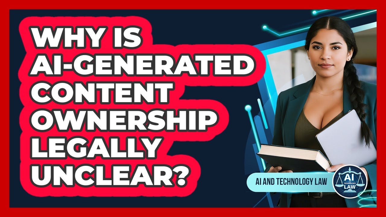 Who Owns AI-Generated Content? Unpacking Legal Challenges π€