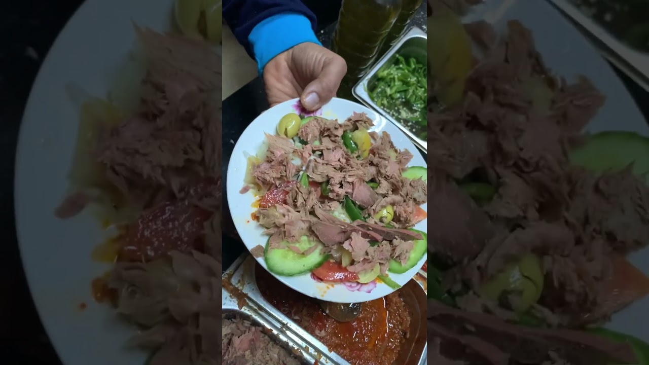 صحن تونسي مميز في أريانة 🇹🇳