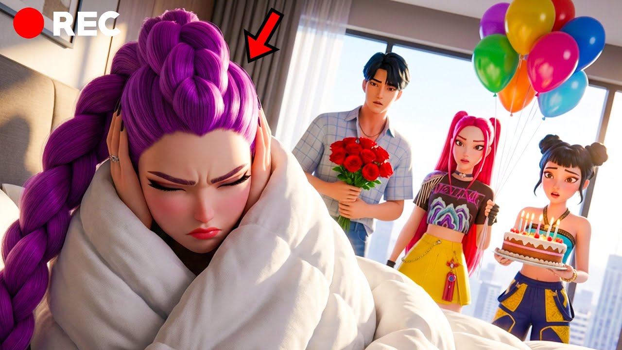 Rumi Ignores Everyone for 24 Hours! KPop Demon Hunters ♥️