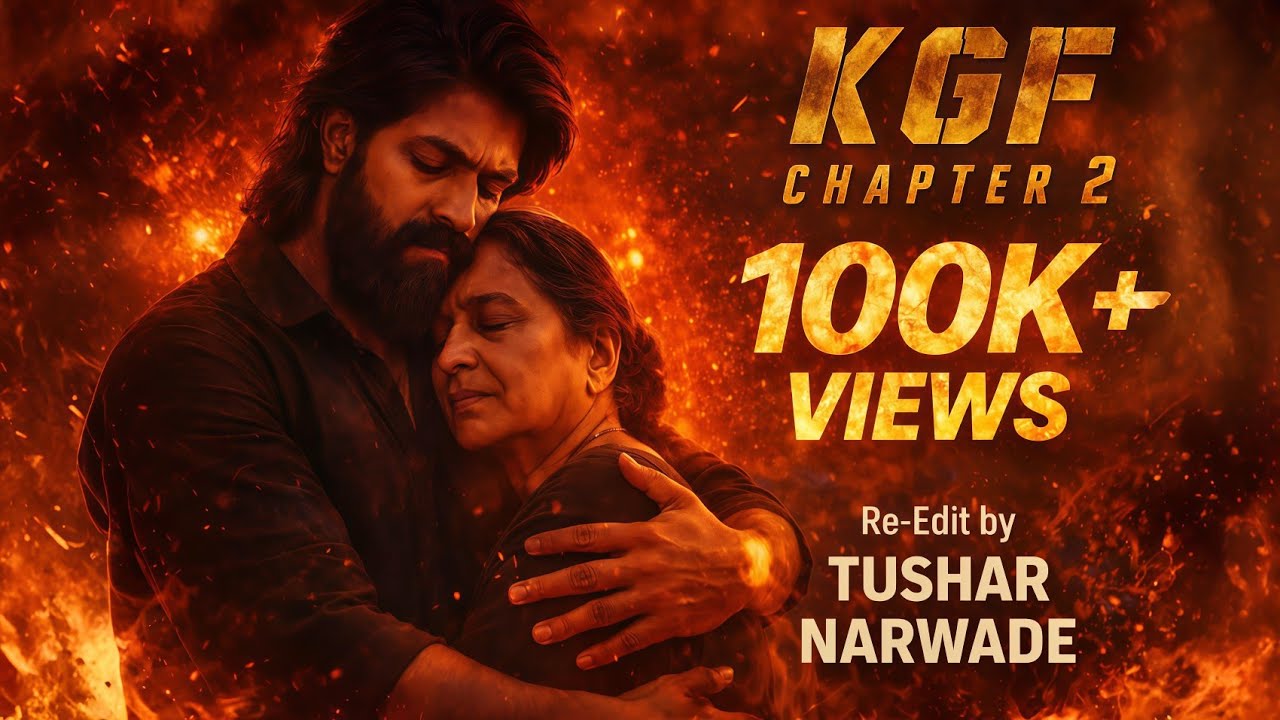 KGF 2 Falak Tu Garaj Tu | New Re-Edit 🎶