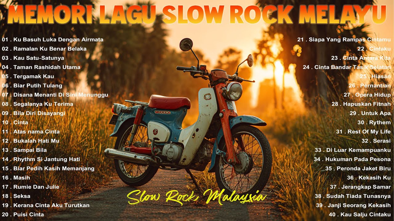 Lagu Slow Rock Malaysia 80-90an & Jiwang Terbaik 🎶