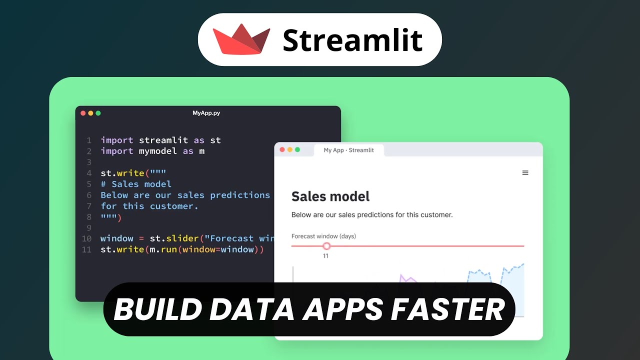 Streamlit: Free Open Source Data Apps Builder w/ Python