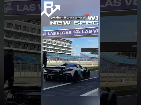 McLaren W1 New White⚪️ Spec