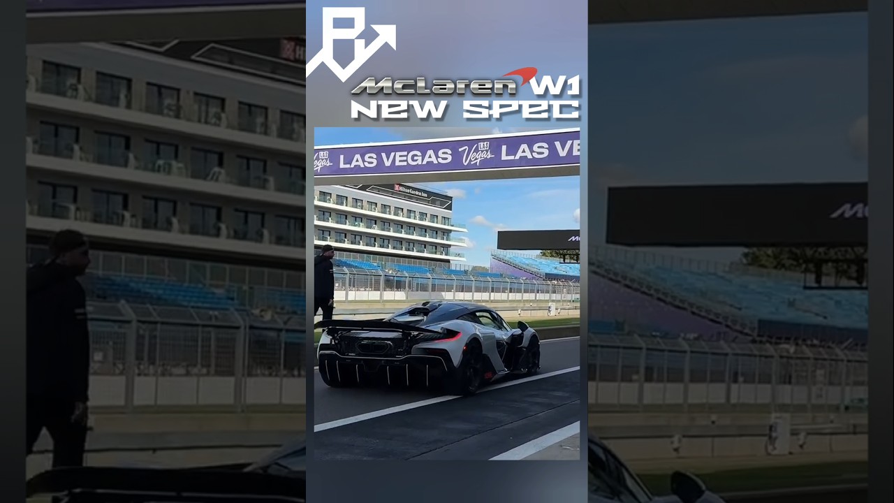 Discover the New McLaren W1 in Stunning White ⚪️ – Specs & Features