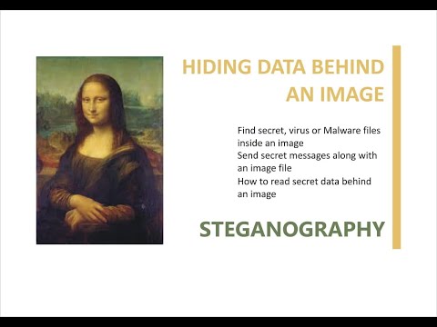 Hide secret message inside an image - Steganography