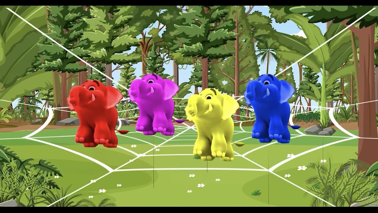 Un éléphant qui se balançait - Chanson française pour enfants