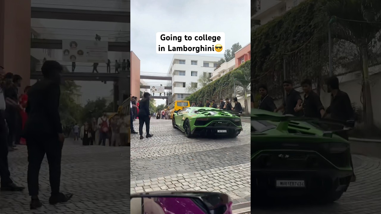 Lamborghini to College π