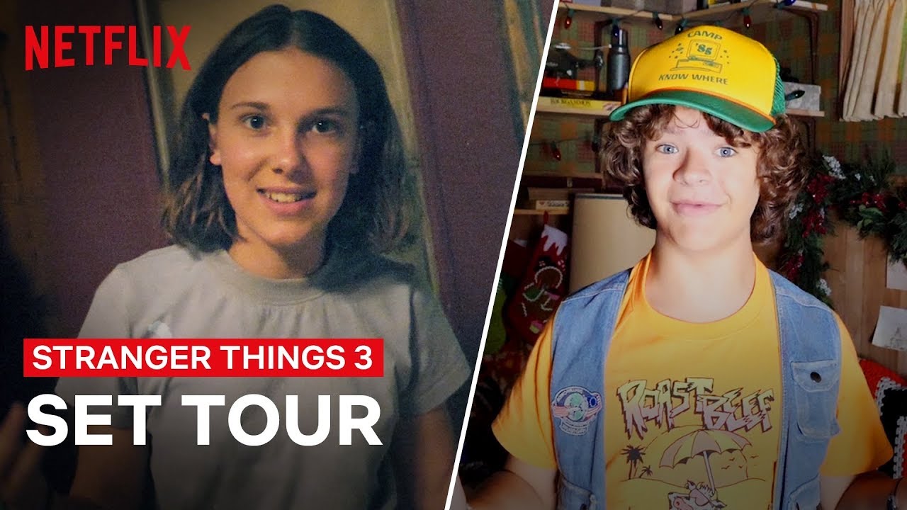 Exclusive Behind-the-Scenes Tour of Stranger Things 3 with the Cast 🎬