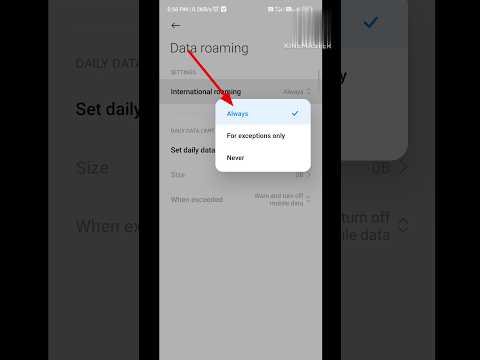 How to turn On data roaming in redmi note 10s|| #shorts