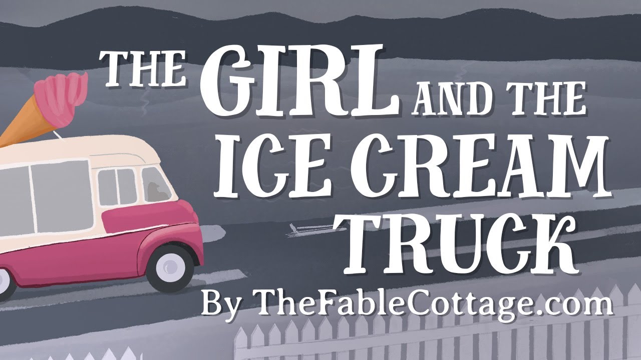 Girl Watches Ice Cream Truck in Summer Dream 🍦