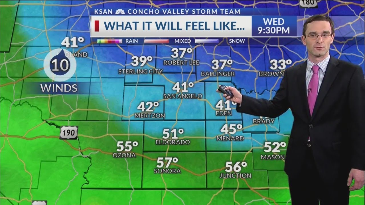 KSAN 6PM Weather Forecast - Feb 27, 2019