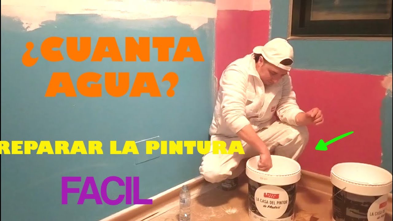 Cómo preparar pintura con la cantidad exacta de agua 🖌️