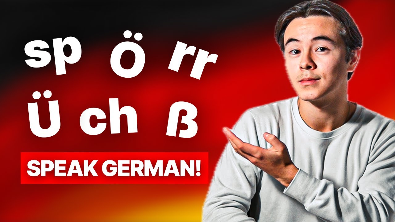 German Pronunciation for Beginners A1 📘