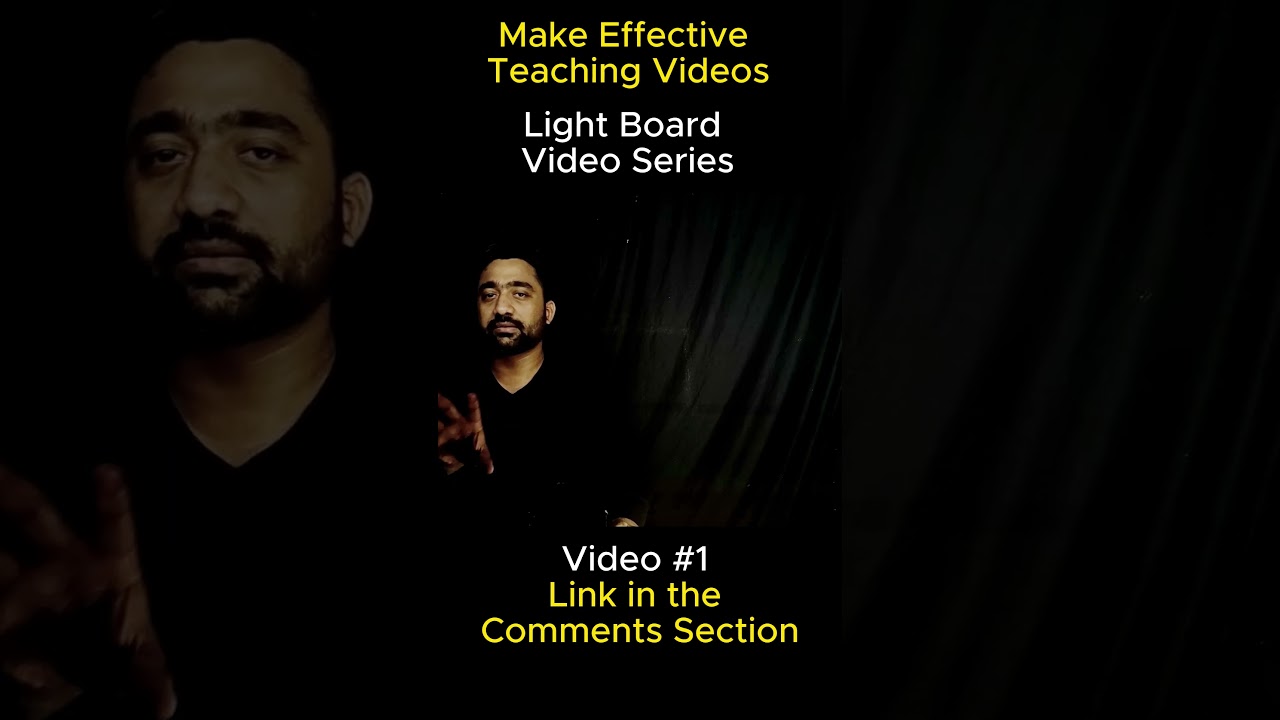 DIY Lightboard for Teaching at Home π | Easy Step-by-Step Guide