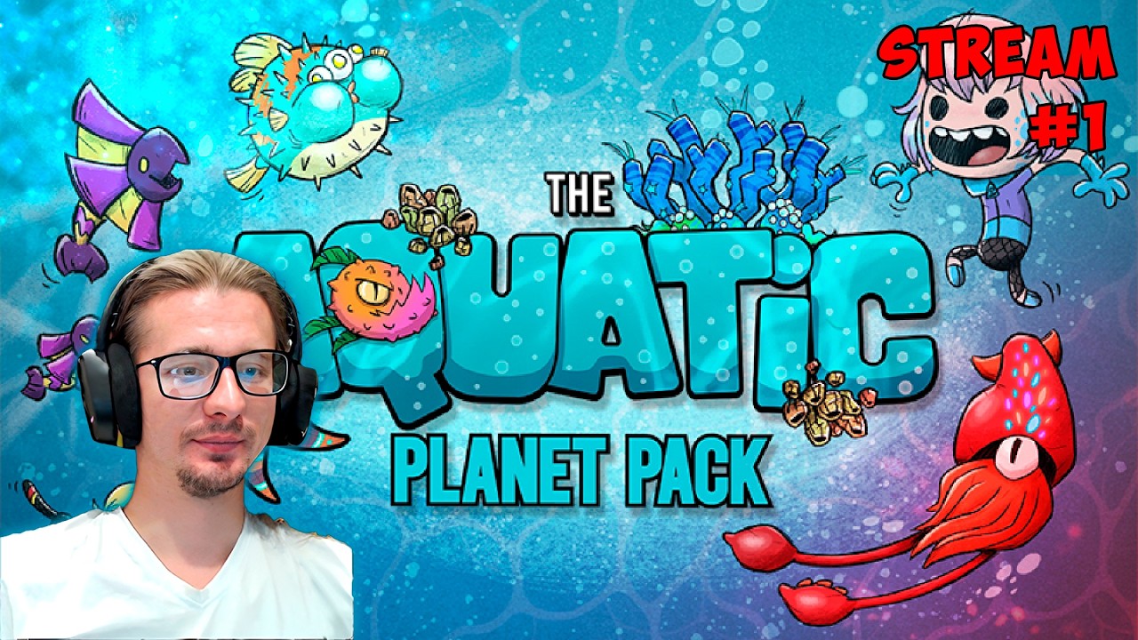 Новое DLC The Aquatic Planet Pack DLC ► Oxygen not included ► stream #1