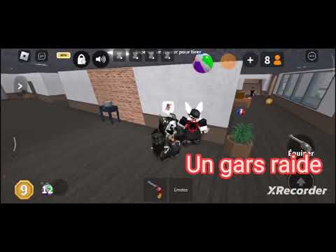 Roblox, MM2 c'est moi qui fait la loi, je suis le shérif
