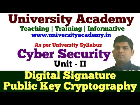CS14: Digital Signature in Cyber Security | Symmetric Key | Asymmetric Key| Public Key Cryptography