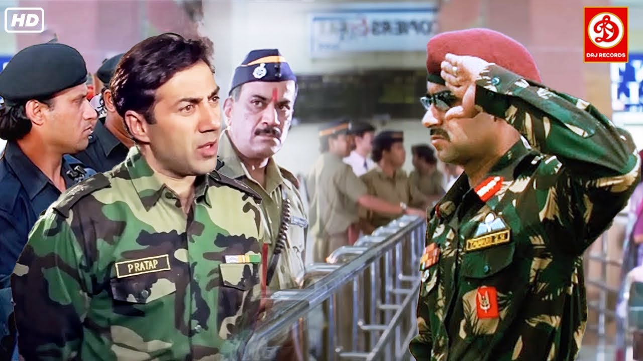 सनी देओल और अजय देवगन की 90s की धमाकेदार देशभक्ति एक्शन फिल्म 🇮🇳