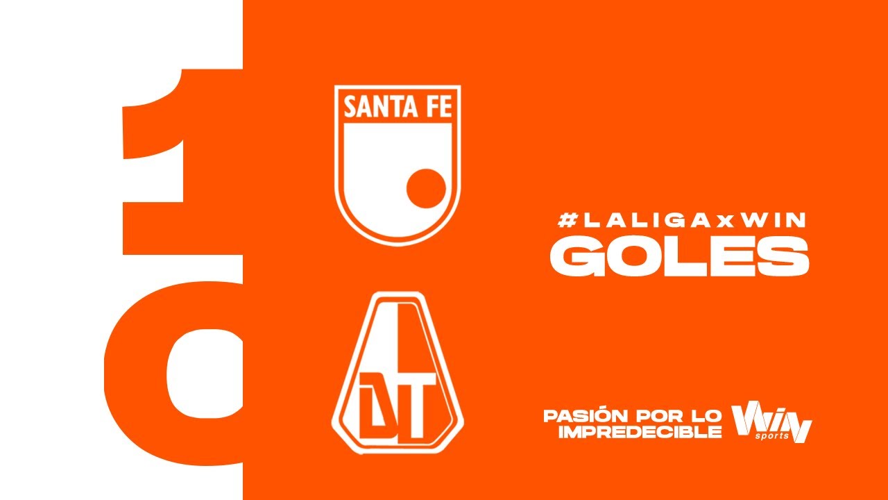 Santa Fe vs. Tolima Goles | Liga BetPlay 2024-1 ⚽
