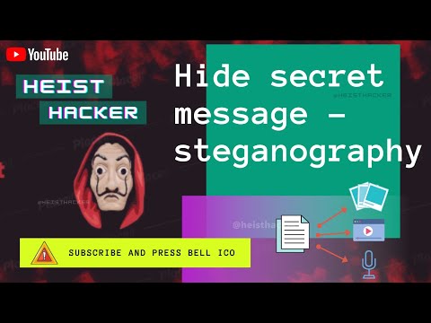 What is Steganography ? | Hide Text inside the Image | Practical of Steganography 🔥 | Heist Hacker 😈