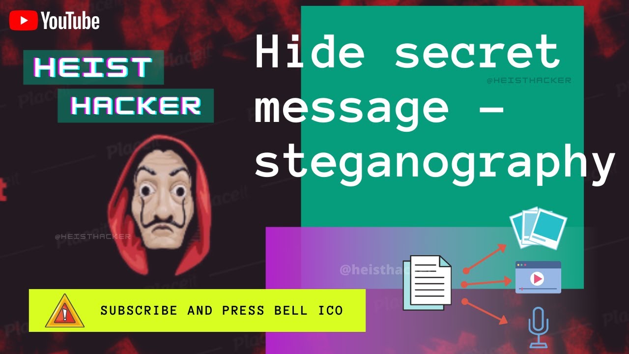 Steganography Explained: Hide Text Inside Images & Practical Hacks π