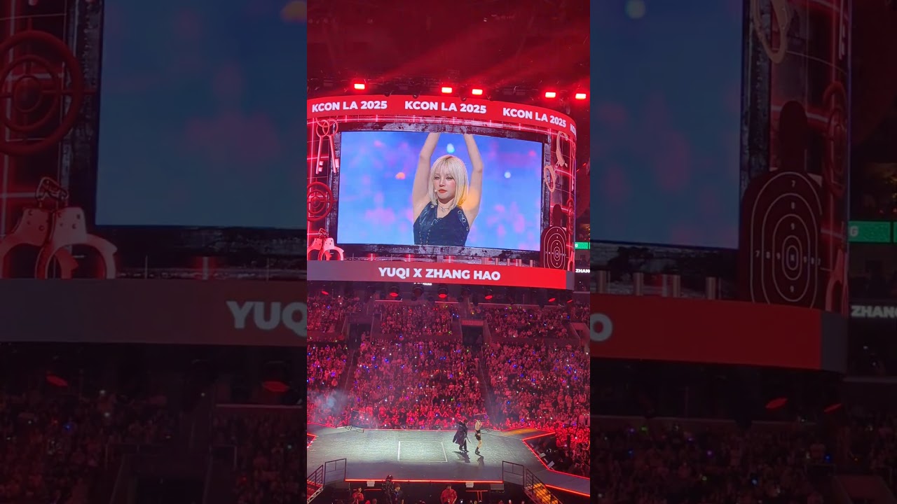 Yuqi Zhangqao Causes Buzz at KCON 2025 π€