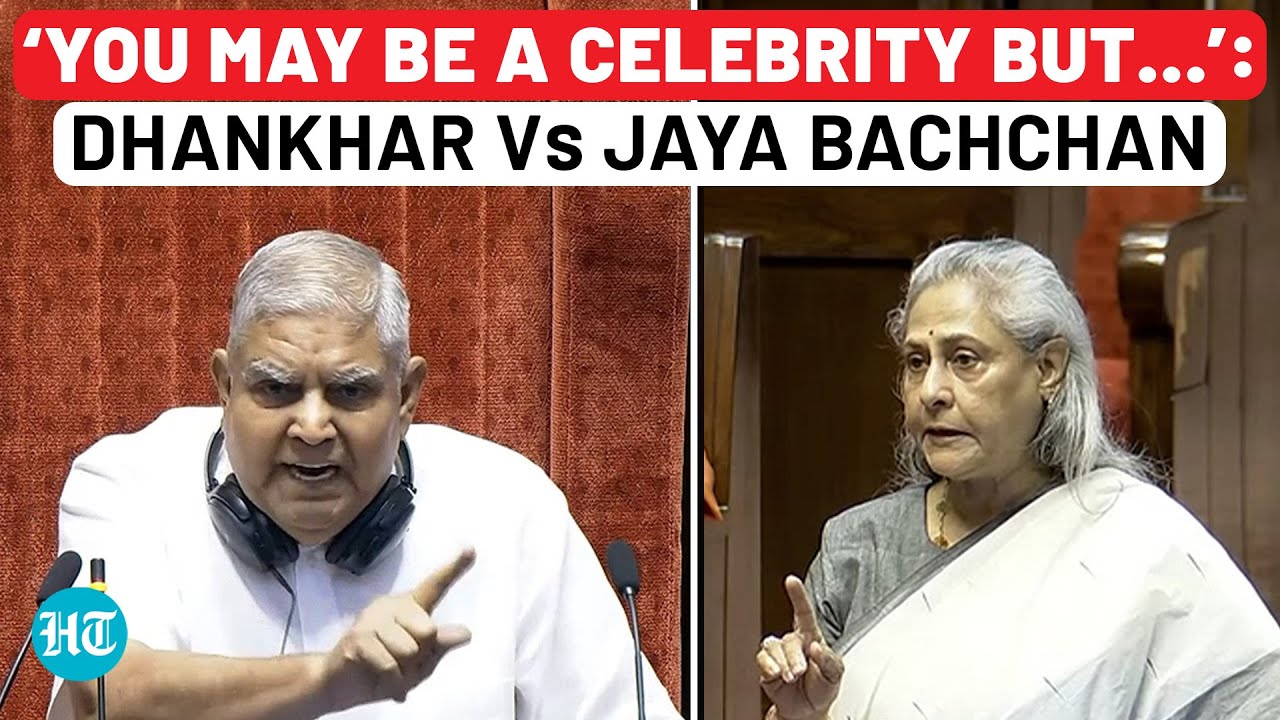 Clash in Rajya Sabha: Jaya Bachchan and Jagdeep Dhankhar Face Off 🔥