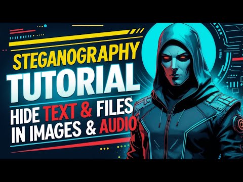 Steghide Steganography: Hide Text & Files in Images and Audio!