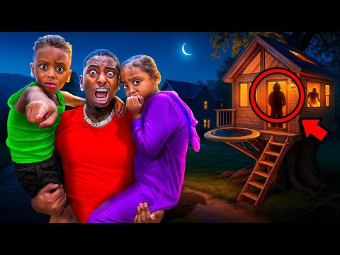 OUR TREEHOUSE IS HAUNTED…