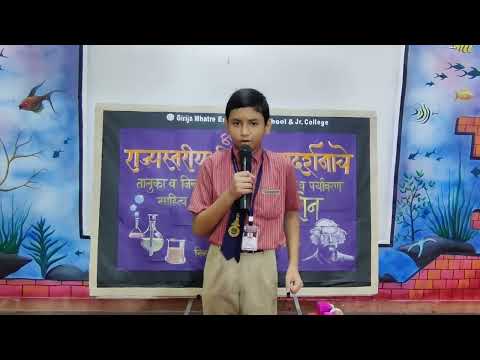 Presentation of Pythagoras theorem through working model ➕➖➗✖️