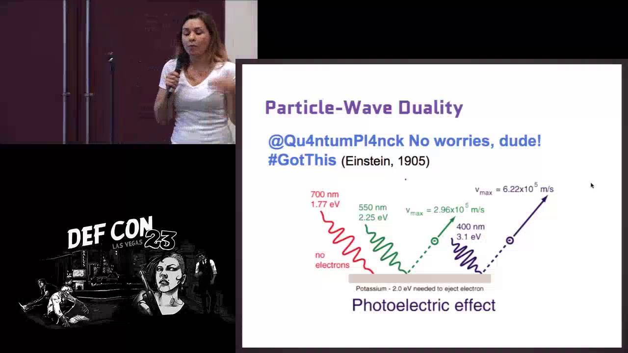 DEF CON 23 - Crypto and Privacy Village - Marina - Hacking Quantum Cryptography