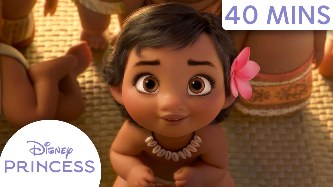 Moana's Epic Ocean Adventures | 40-Minute Disney Princess Compilation 🌊