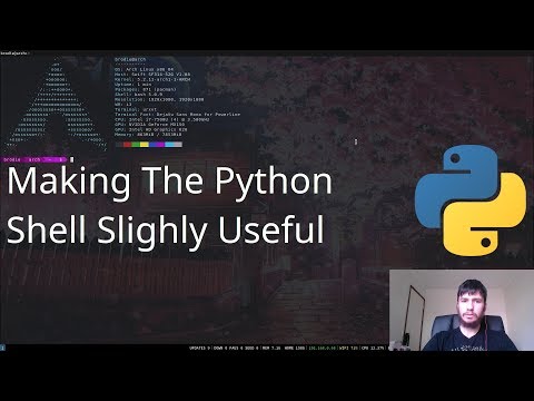 Making The Python Shell Slightly Useful