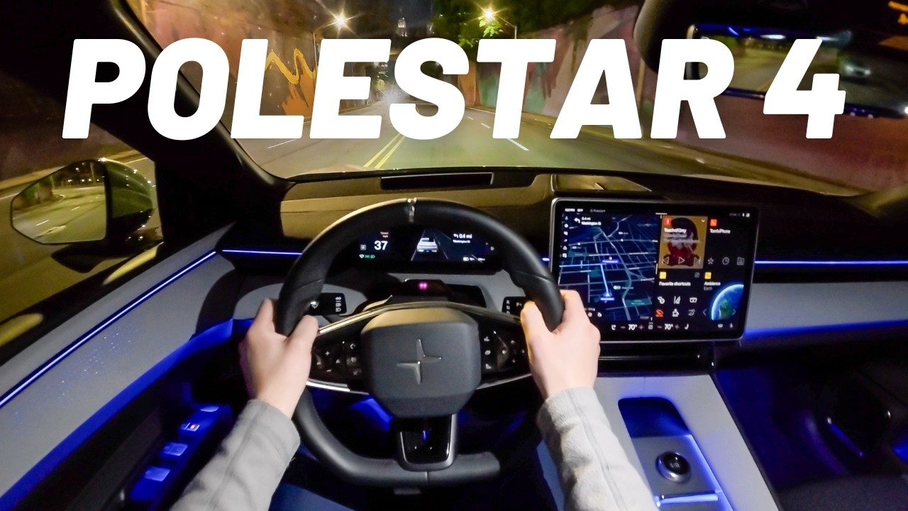 2026 Polestar 4 Night Drive & Review ๐
