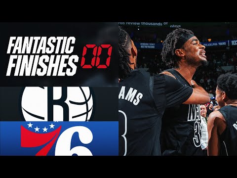 Final 4:24 CRAZY ENDING 76ers vs Nets ๐ | February 22, 2025