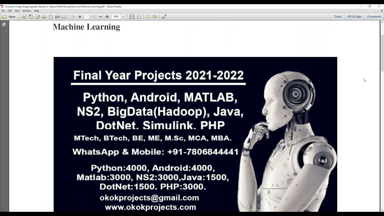 Innovative Coverless Image Steganography Using Optical Mark Recognition & Machine Learning 🔒