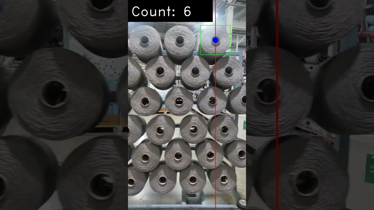 Revolutionize Yarn Bobbin Counting with YOLOv11 🚀 | Fast & Accurate Object Detection & Tracking