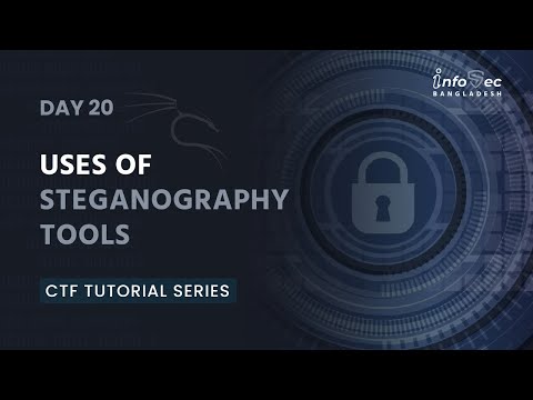 [বাংলা] Beginner To Advance CTF #Day-20 - Uses of Steganography Tools | Steganography Crash Course