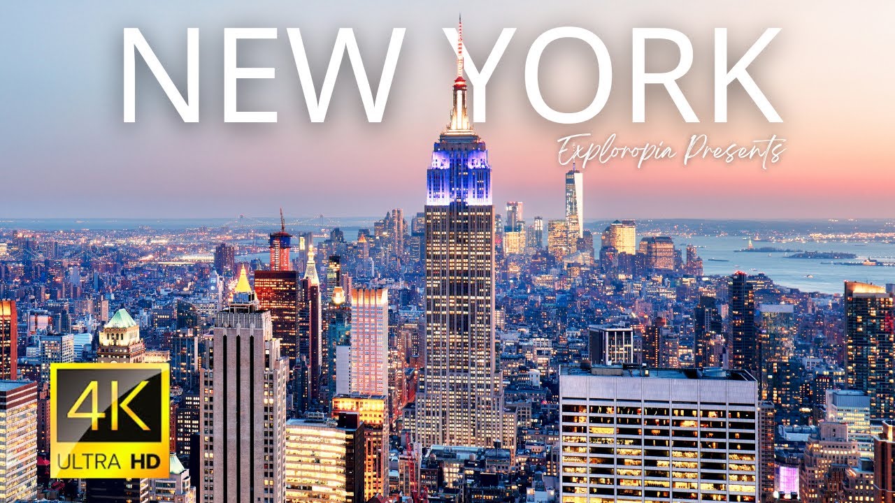 NYC Drone Tour in Stunning 4K UHD ๐บ๐ธ