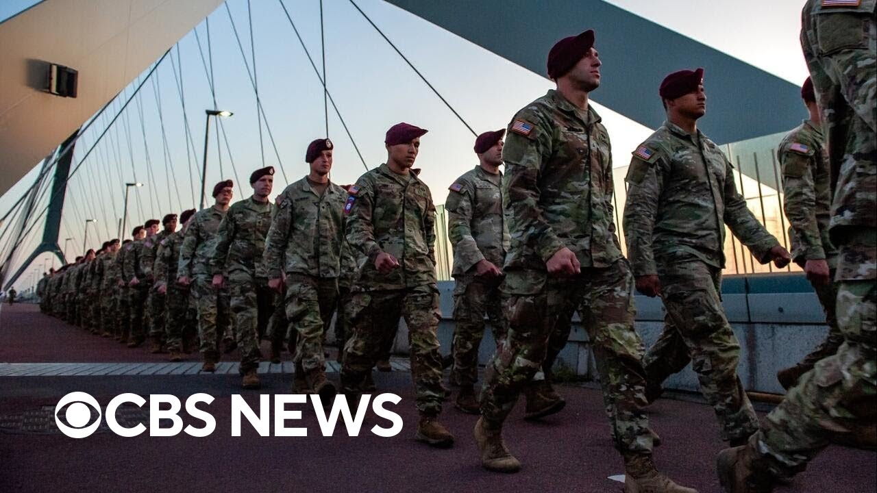 What is the 82nd Airborne Division and how could it be utilized in the Middle East?