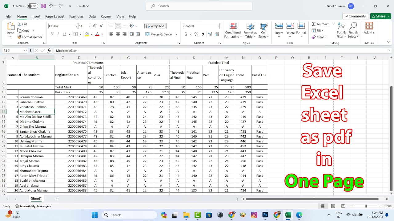 Easily Save Your Excel Sheet as a PDF Without Cutting Off Content 📄